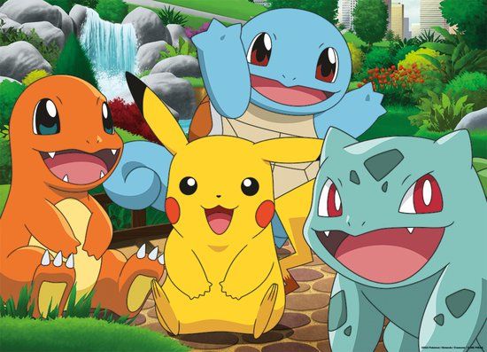 Nathan Pokémon at the Park - Puzzel 60 Stukjes