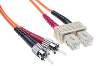 RS PRO LWL-kabel 2m Multi Mode Oranje ST SC 50/125μm