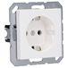Jung A 1520 WW Schuko Stopcontact, 16 A 250 V Serie A, Alpinewit