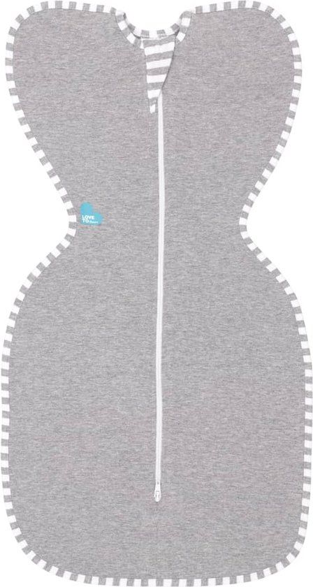 Love to Dream Swaddle Up Inbakerslaapzak - 0-3 Maanden - Grijs