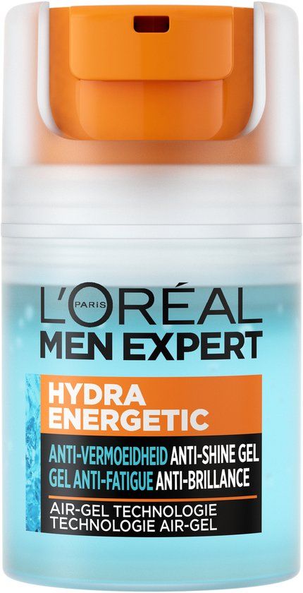 L'Oréal Paris Men Expert Hydra Energetic - Matterende Anti-Glans Dagcrème - 50ml