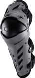 Leatt Dual Axis Grijze Knie- en Scheenbeschermers - Kniebrace
