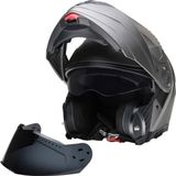 CMX Casque modulable Prometheus, gris titane mat, avec visière extra foncée, set M