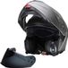 CMX Casque modulable Prometheus, gris titane mat, avec visière extra foncée, set M