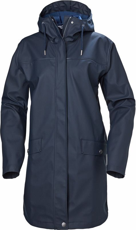 Helly Hansen Moss Regenjas Dames navy S 2019