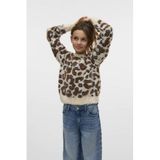VERO MODA GIRL trui beige gebreid