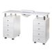 BEAUTY SYSTEM Manicured tafel + afzuigsysteem BD-3425+P, wit