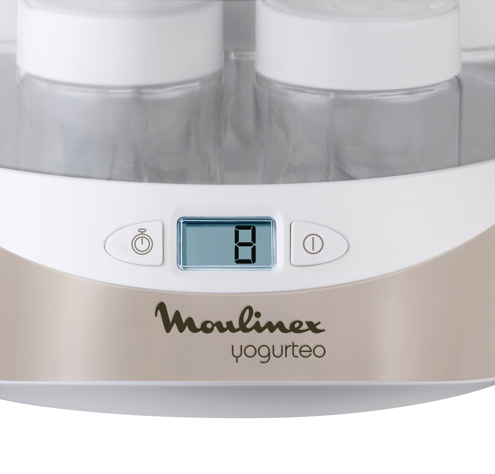 Moulinex YG231E Yoghurtmaker - 7 Potjes - Zilver