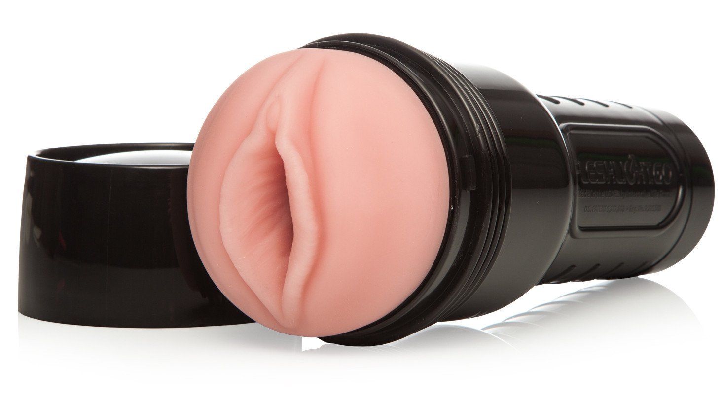 Fleshlight GO Surge - compacte SuperSkin masturbator, seksspeeltje, uiterst realistisch, pink