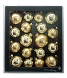 Thüringer Glasdesign - Kerstballen van glas, kerstballen incl. hanger, glanzend en mat, kerstballen, kerstboomdecoratie, decoratie