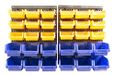 FISCHER DAREX Wandpanelen X2 en uitloop X30 zwart/rood