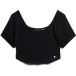 Superdry - Top tissé avec smocks - Femme - Tops