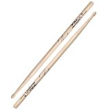 Zildjian 7A Hickory Drumsticks met nylon olijven, zwart
