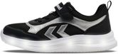 hummel GLOW Unisex Kinderen Sneakers Zwart Synthetisch Glitter