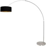 Steinhauer Sparkled Light Vloerlamp Staal / Textiel 230cm