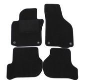 J&J AUTOMOTIVE Velours-vloermatten Volkswagen Golf 5, 2004-2008, Golf 6, 6 2009-2013