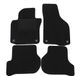 J&J AUTOMOTIVE Velours-vloermatten Volkswagen Golf 5, 2004-2008, Golf 6, 6 2009-2013