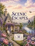 Scenic Escapes: A Relaxing Adult Coloring Book Featuring Beautiful Landscapes, Gardens, Mountains, Beaches, Waterfalls, Flowers, and Nature-Inspired Designs for Stress Relief and Mindfulness