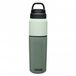 CamelBak Multibev Vacuum SS - Bouteille d'eau avec tasse à café / thé amovible - 650 ml + 500 ml - Vert / Menthe (Moss / Mint)