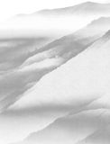 Komar Fotobehang - White Noise Mountain 200x280cm - Vliesbehang