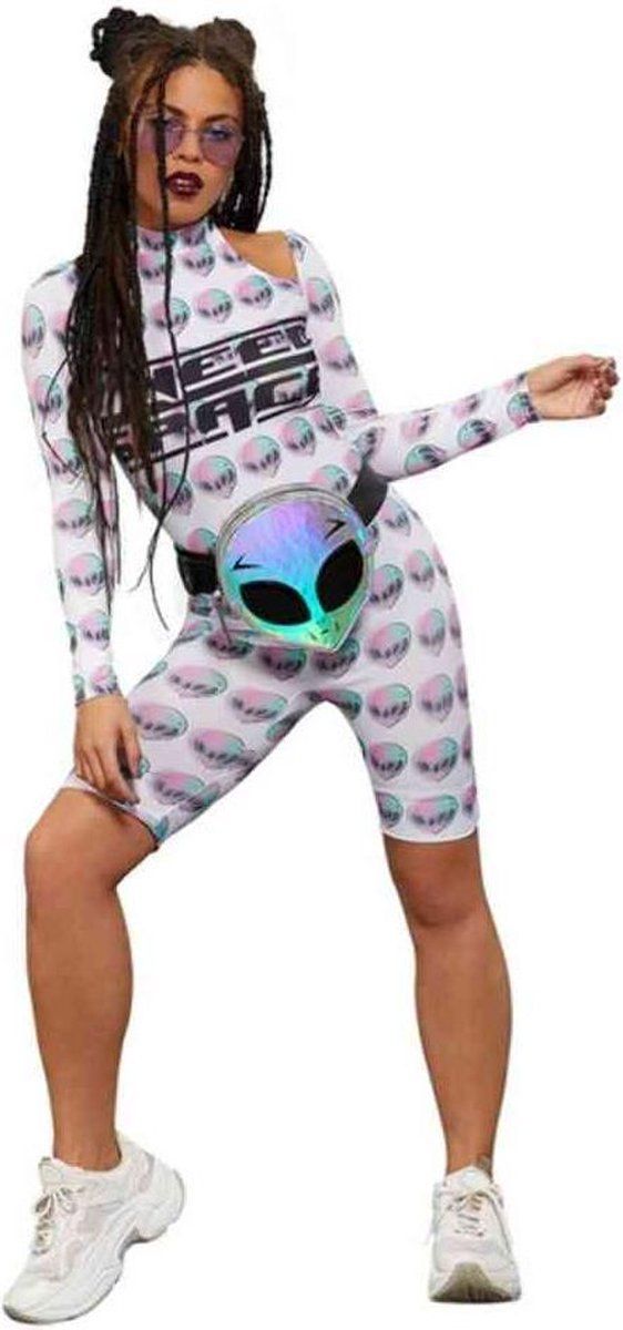 Fever London Kostuum -M- Space Unitard Multicolours