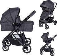 Babies First Kinderwagen zwart