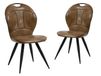 Mobistoxx HANZY Set van 2 stoelen cognac