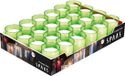 Spaas Refill kaars licht groen 24 Stuks