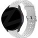 Bandz Coros Apex 2 siliconen band met bloemenpatroon (wit)