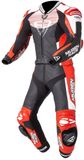MUGENRACE Scorpion Zwart Wit Rood Geperforeerd 2-Delig Motorpak - Racepak