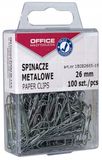 OFFICE PRODUCTS Kantoorclips 26mm Zilver Driehoekig 100 Stuks