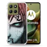 Cokitec Motorola G15 Manga Naruto Gaara Versterkte hoes