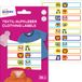 AVERY Textiel-etiketten voor kleding, 13 x 45 mm, Dieren