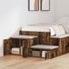 vidaXL Opbergkast - 2 stuks - Rook Eiken - 103 x 41 x 40 cm