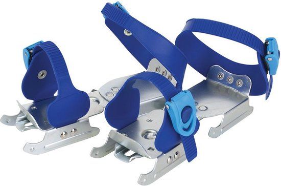 Tempish – Feeez – Glijijzertjes – Schaatsen Kinderen – Blauw – Dubbelijzers voor Stabiliteit & Eerste Schaatsstapjes – Maat 14.5–20 cm