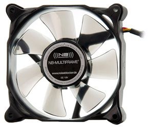 Noiseblocker MultiFrame M8-2 - Ventilator - 80mm - Zwart
