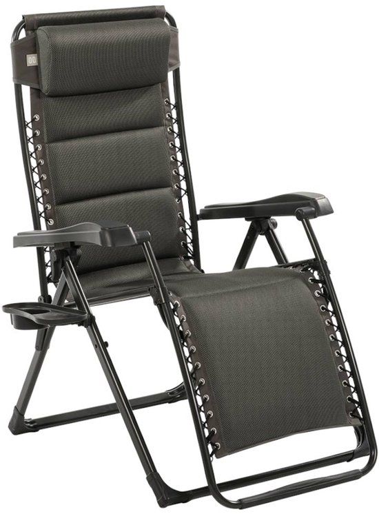 Travellife Barletta Relax Stoel - Donker Grijs