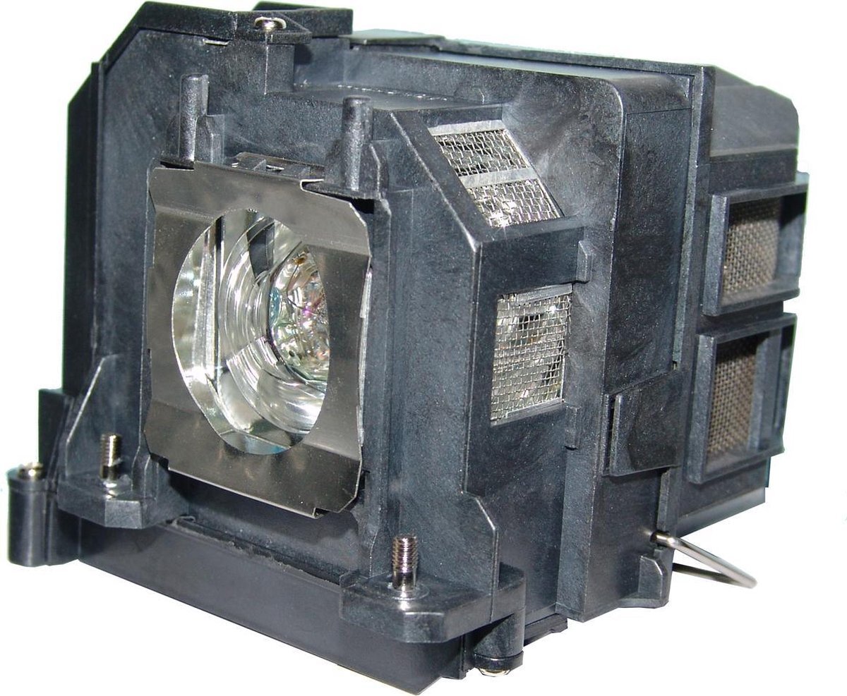 QualityLamp EPSON EB-475We beamerlamp LP71 / V13H010L71, bevat originele P-VIP lamp. Prestaties gelijk aan origineel.