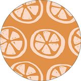 Bonateks Ronde digitaal bedrukte muismat, antislip onderkant, voor kantoor en thuis, diameter: 22 cm