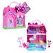 Just Play Minnie Mouse Mini Mansion Speelset | Opvouwbaar draagbaar huis met Minnie en Creampuff-figuren, 12 delen, vanaf 3 jaar, kleuterspeelgoed