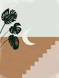 Komar Muurafbeelding - Silence Crescent Moon - 30 x 40 cm