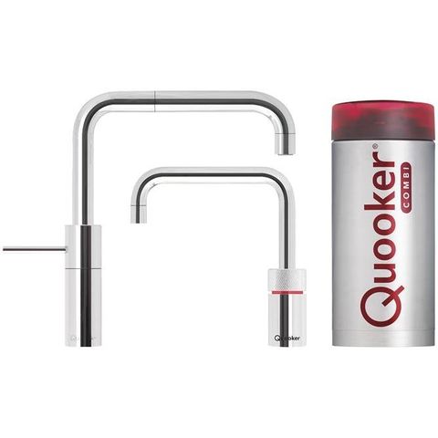 Quooker Nordic Square Twintaps Chroom | 8720823103994