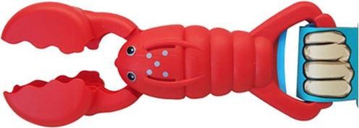 LG-IMPORTS Zandschep Kreeft Met Klauwen 34 Cm Rood - zandgrijper