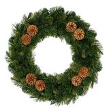Holiday Tree Mixed Pine Artificial Christmas Wreath 120 cm Diameter Christmas Decoration Christmas Tree