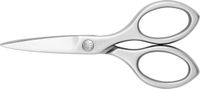 ZWILLING TWIN Select huishoudschaar - schaar, keukenschaar van roestvrij staal in tijdloos, puristisch design, 13 cm, mat zilver