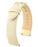 HIRSCH XS Kalfsleer horlogeband voor dames, model Toronto, 20 mm, sleutelkoord