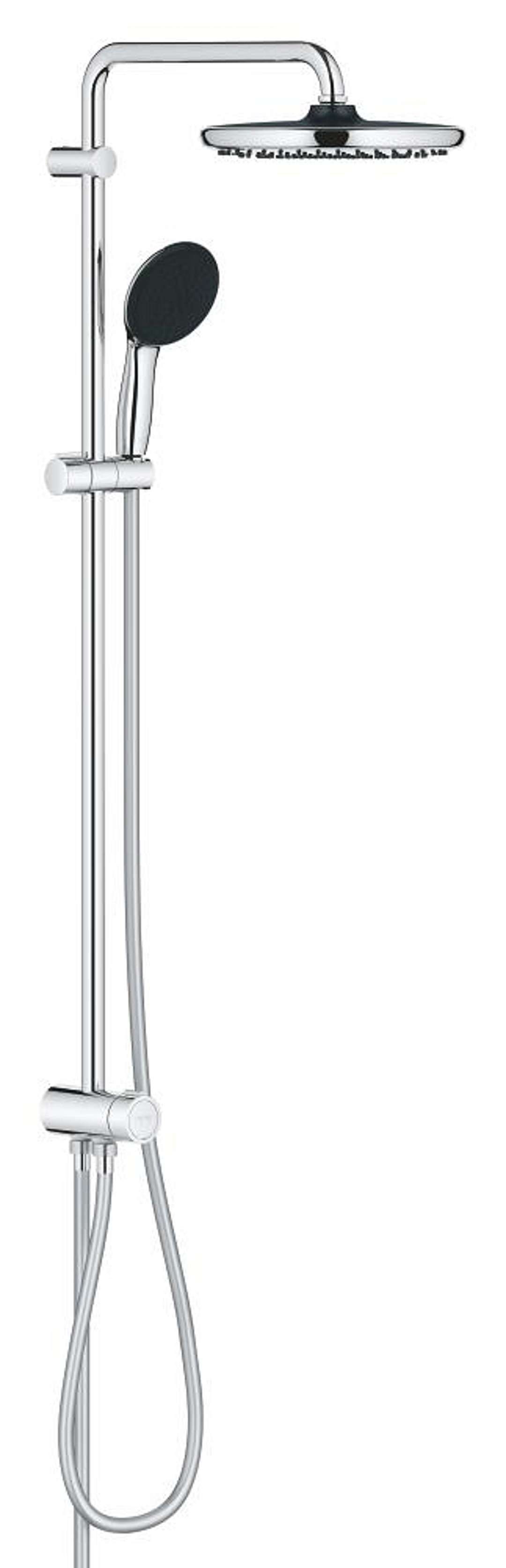 Grohe Vitalio Start - Doucheset - 25 cm - 2 jets - Chroom