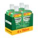 LISTERINE Fresh Mint (4 x 750 ml), antibacteriële mondspoeling met etherische oliën voor een frisse adem, mondwater vermindert effectief tandplak en slechte adem