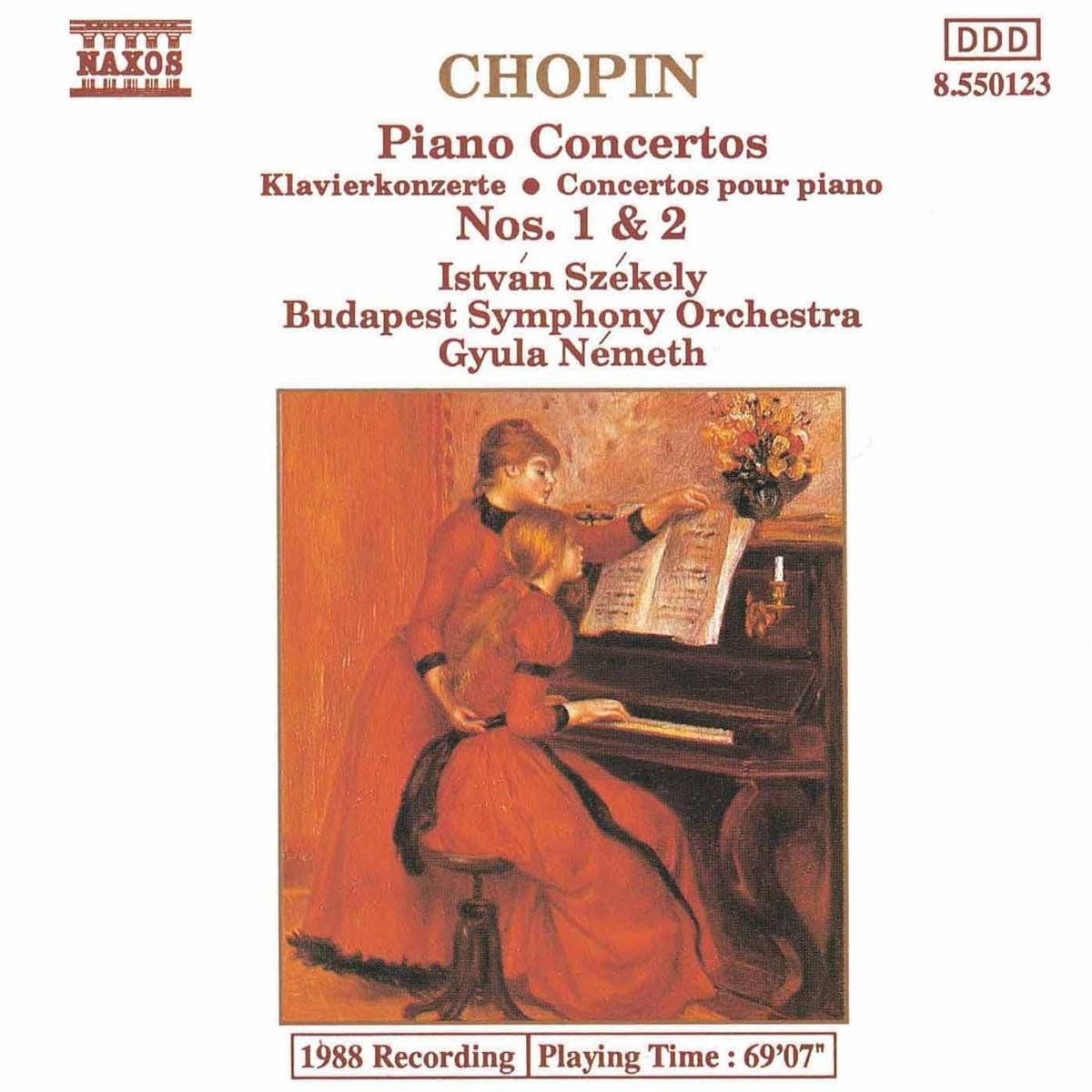 OUTHERE Chopin Frederic Francois: Concerti Per Piano Nr 1 Opus 11 Nr 2 Opus 21 - CD