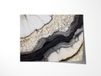 Wallartistic Beige Abstracte Golven - Poster 80x60 cm
